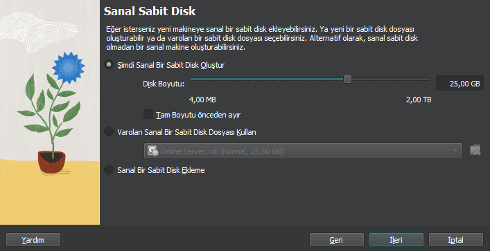 Ubuntu 20.04.2 Server Kurulum